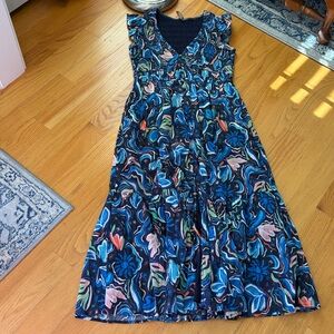Anthropologie Peregrine midi dress size Small